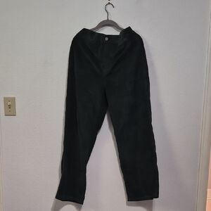 Madewell Women's Dark Green Corduroy Pants